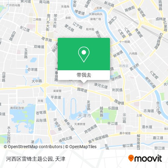 河西区雷锋主题公园地图