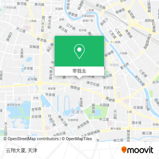 云翔大厦地图