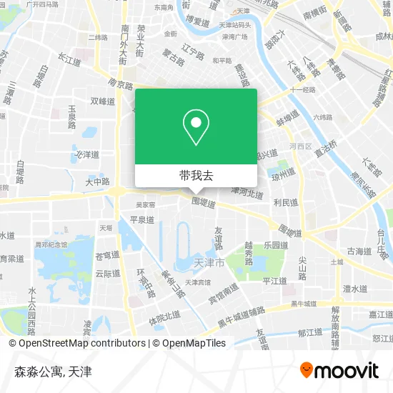 森淼公寓地图