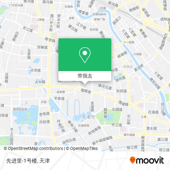 先进里-1号楼地图