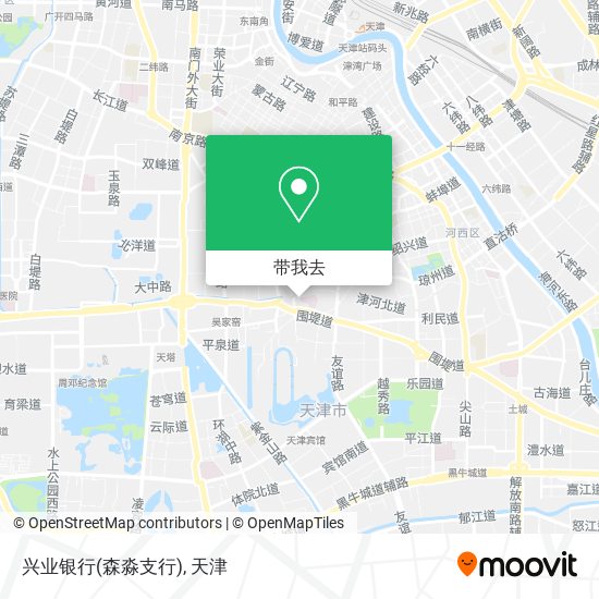 兴业银行(森淼支行)地图
