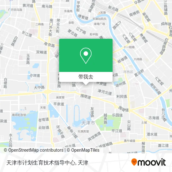天津市计划生育技术指导中心地图