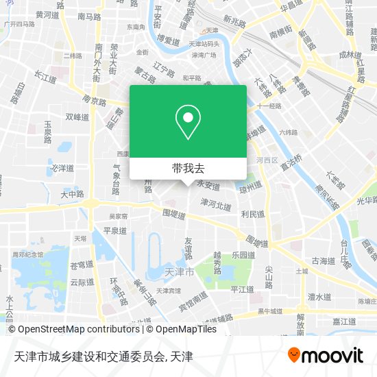 天津市城乡建设和交通委员会地图