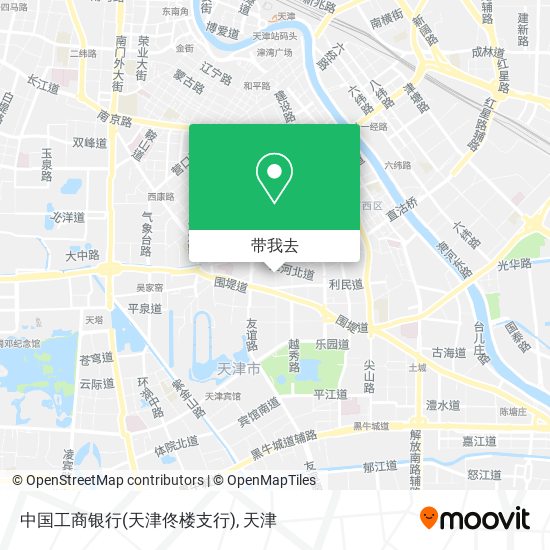 中国工商银行(天津佟楼支行)地图