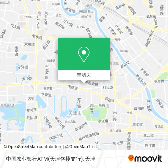 中国农业银行ATM(天津佟楼支行)地图
