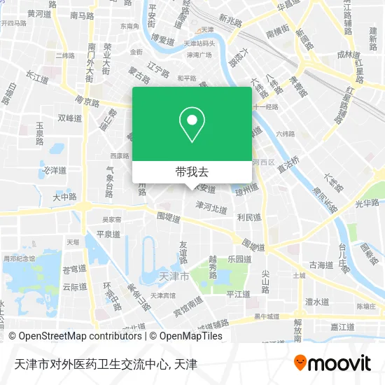 天津市对外医药卫生交流中心地图