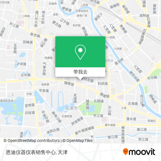 恩迪仪器仪表销售中心地图