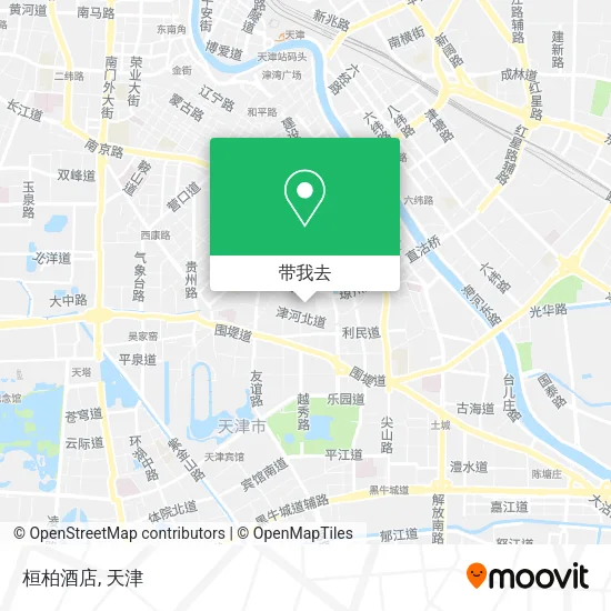 桓柏酒店地图
