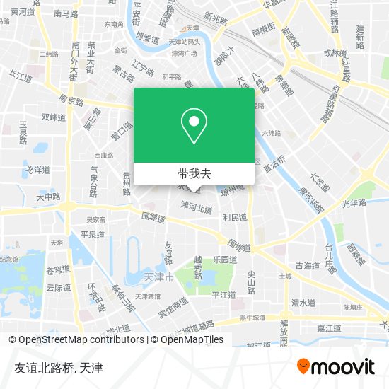 友谊北路桥地图