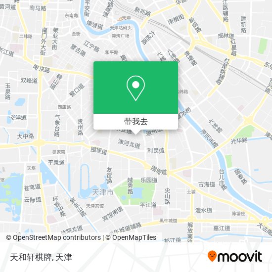 天和轩棋牌地图