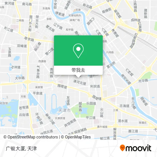 广银大厦地图