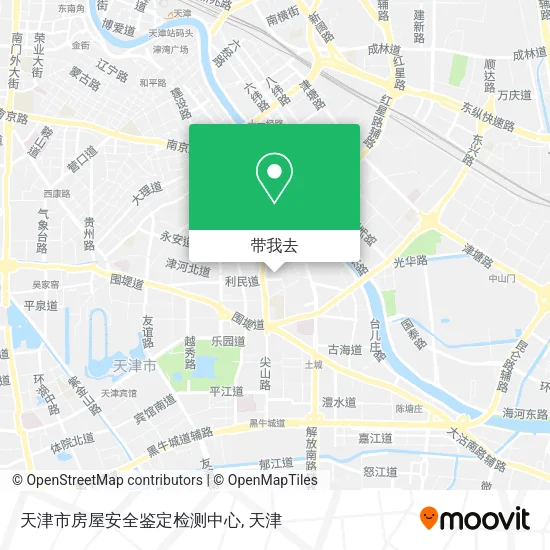 天津市房屋安全鉴定检测中心地图