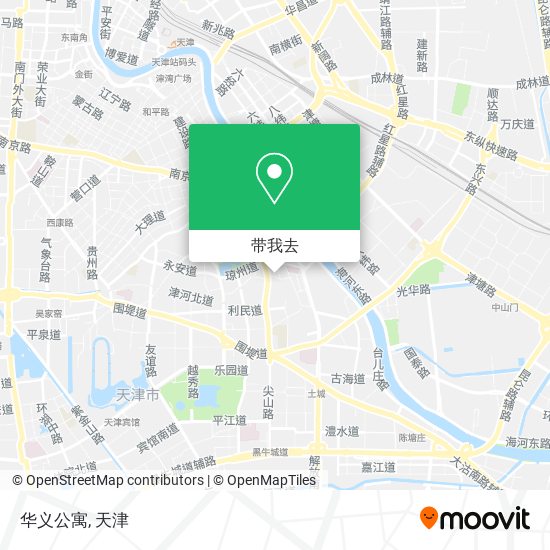 华义公寓地图