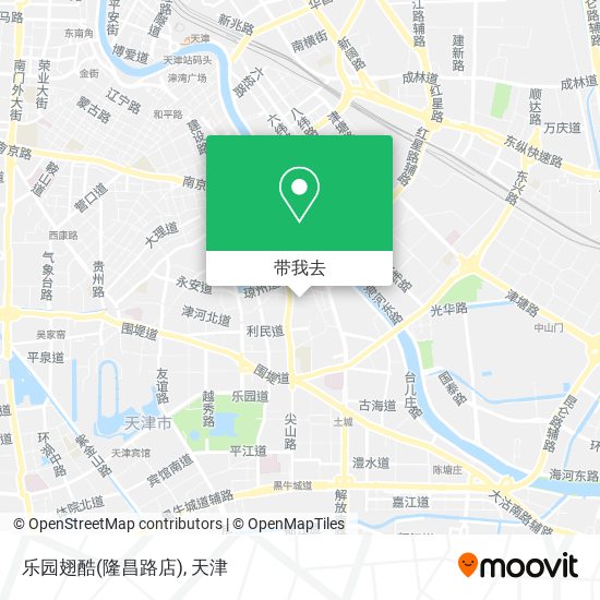 乐园翅酷(隆昌路店)地图