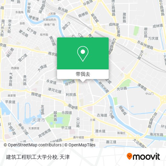 建筑工程职工大学分校地图