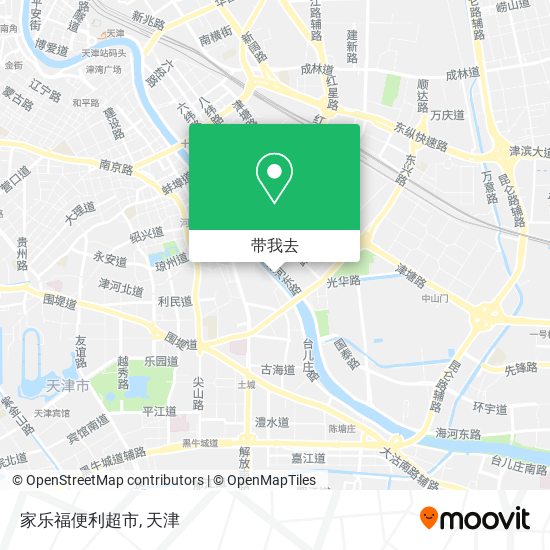 家乐福便利超市地图