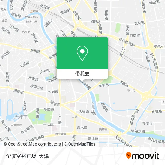 华厦富裕广场地图