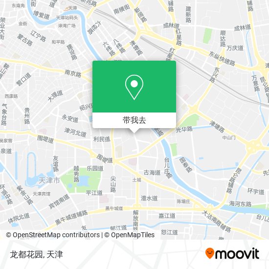 龙都花园地图