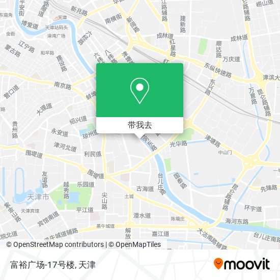 富裕广场-17号楼地图