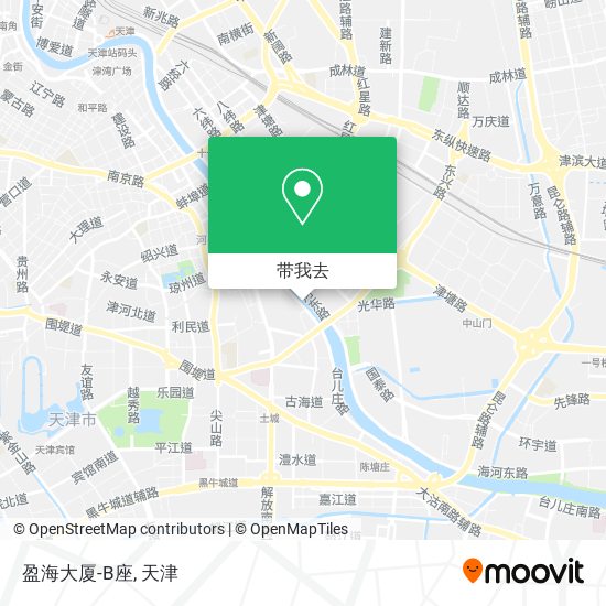 盈海大厦-B座地图