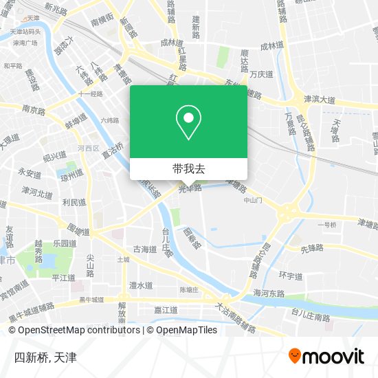 四新桥地图