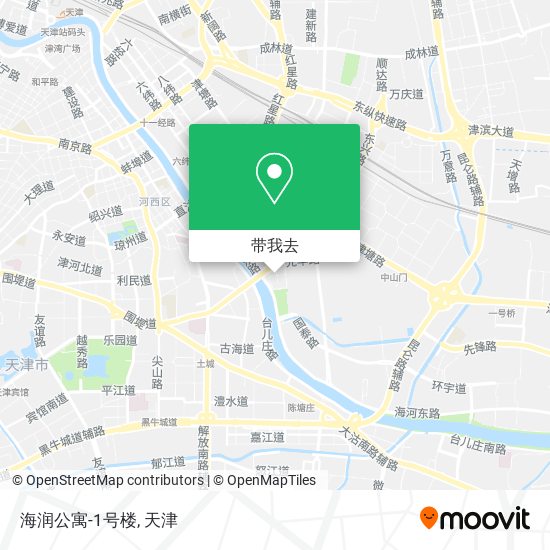 海润公寓-1号楼地图