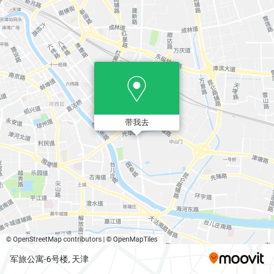 军旅公寓-6号楼地图