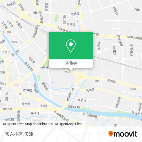 富东小区地图