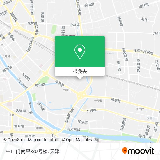 中山门南里-20号楼地图