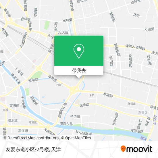 友爱东道小区-2号楼地图