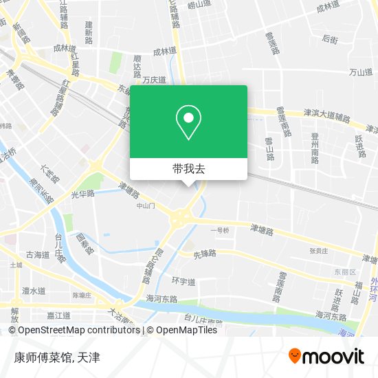康师傅菜馆地图