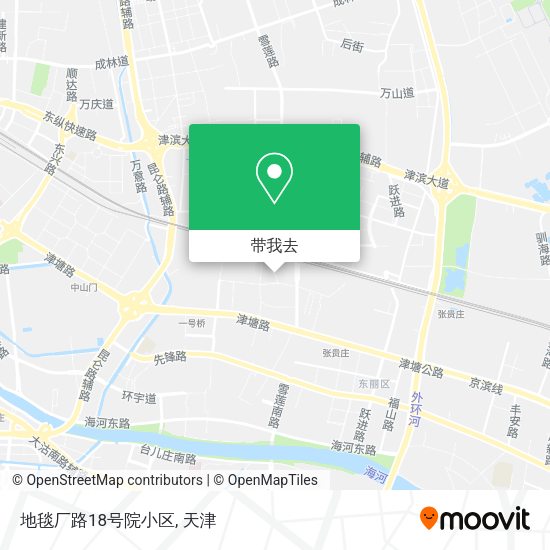 地毯厂路18号院小区地图