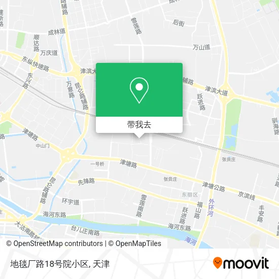 地毯厂路18号院小区地图