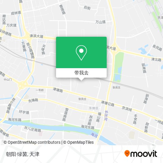 朝阳·绿茵地图