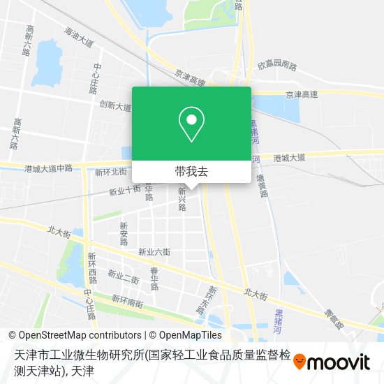 天津市工业微生物研究所(国家轻工业食品质量监督检测天津站)地图