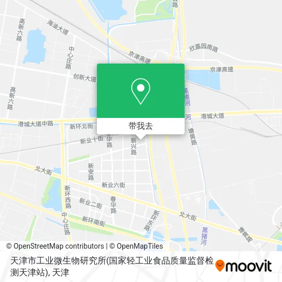 天津市工业微生物研究所(国家轻工业食品质量监督检测天津站)地图