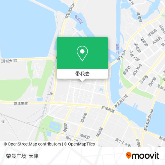 荣晟广场地图