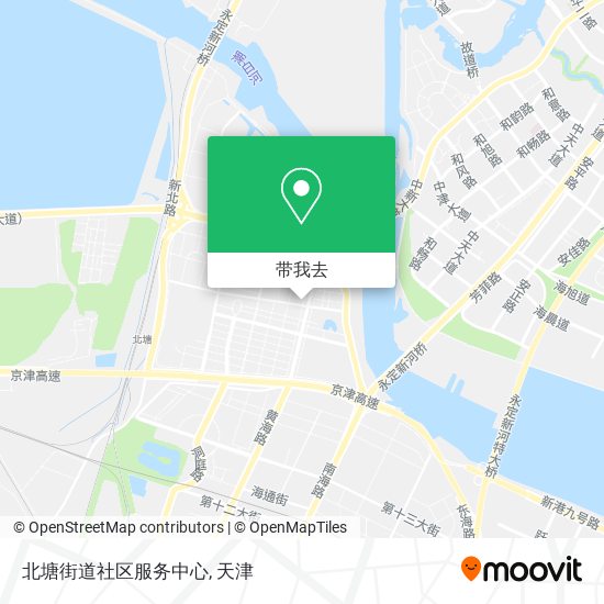 北塘街道社区服务中心地图