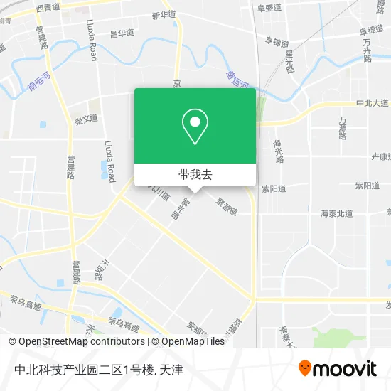 中北科技产业园二区1号楼地图