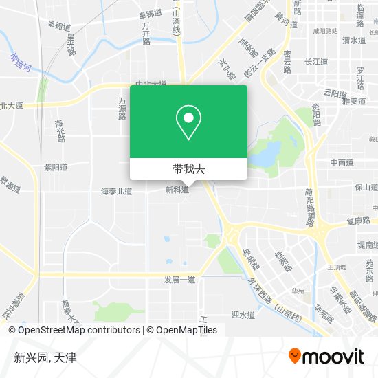 新兴园地图