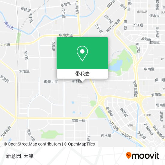 新意园地图