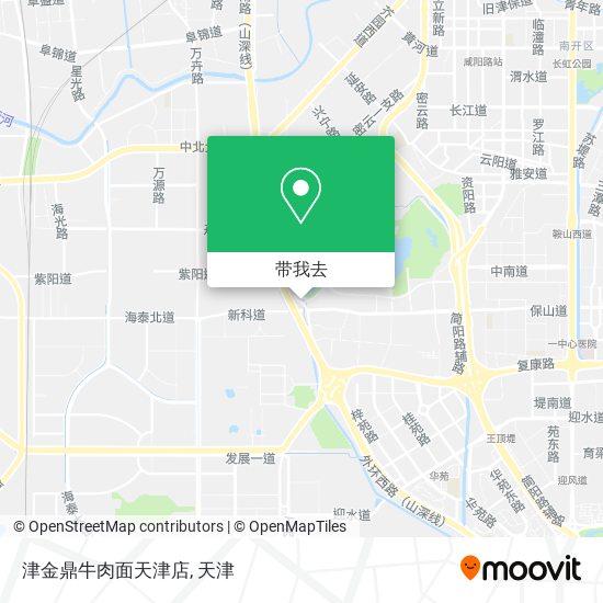 津金鼎牛肉面天津店地图
