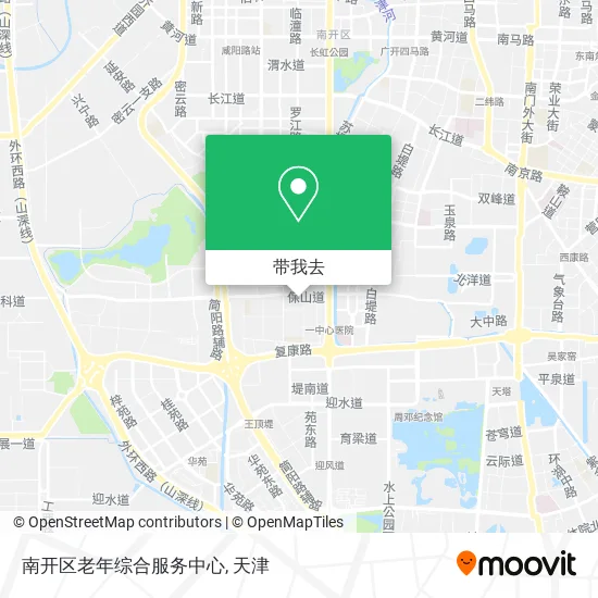 南开区老年综合服务中心地图