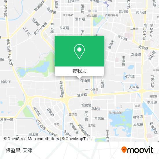 保盈里地图