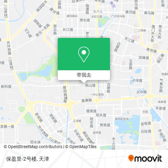 保盈里-2号楼地图