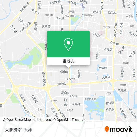 天鹏洗浴地图