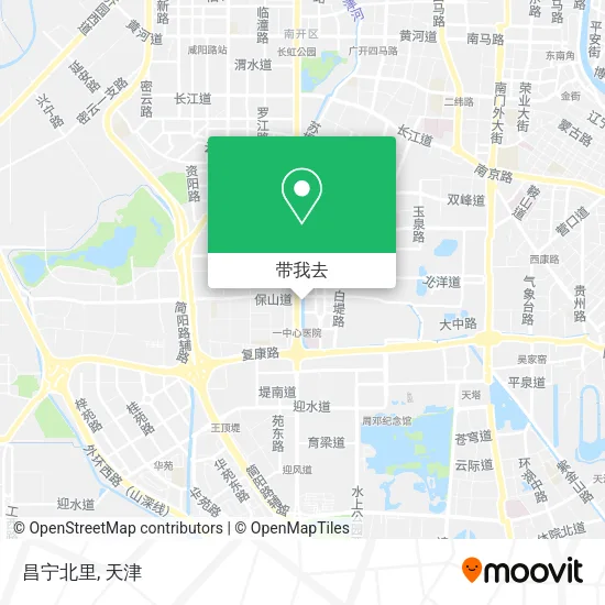 昌宁北里地图