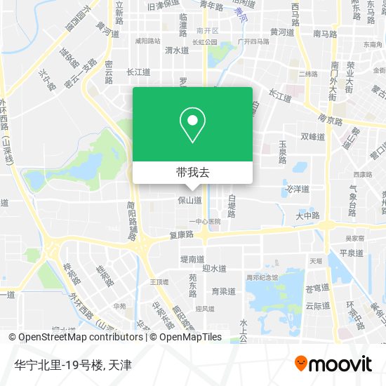 华宁北里-19号楼地图
