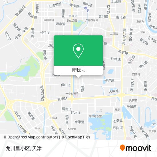 龙川里小区地图