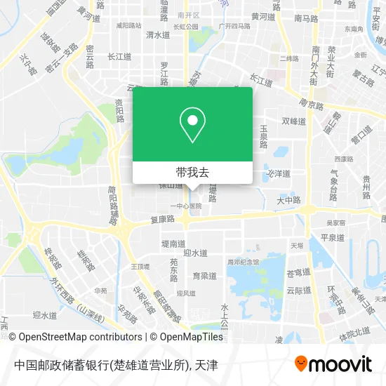 中国邮政储蓄银行(楚雄道营业所)地图